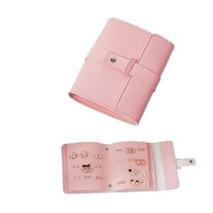 Pink earring holder